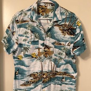 Men’s Medium J Crew Polo Shirt Vacation